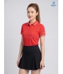 Áo thể thao nữ AC-3856 Đỏ phối trắng